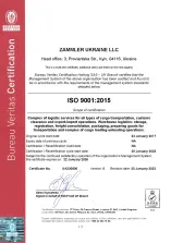 Certificate ISO 45001: 2018